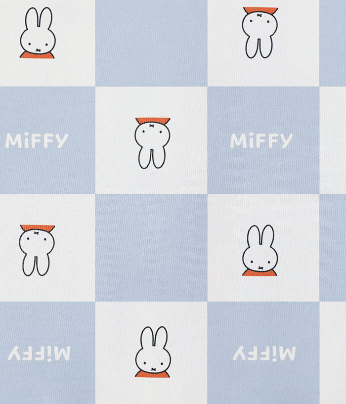 Babygrow Viscose from Bamboo Blue Miffy Checker