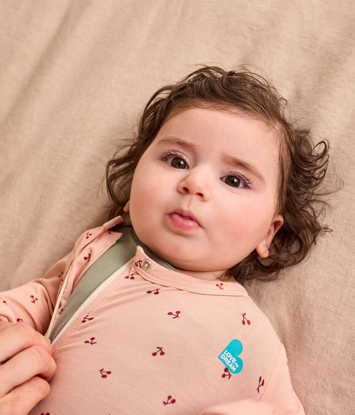 Babygrow Viscose from Bamboo Blush Cherries