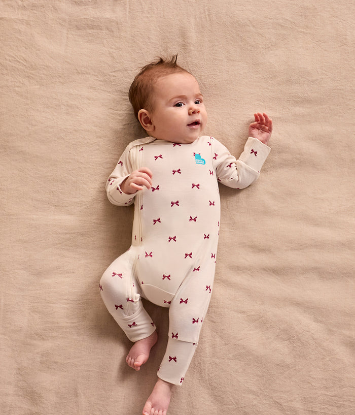 Babygrow Viscose from Bamboo Cream Bows