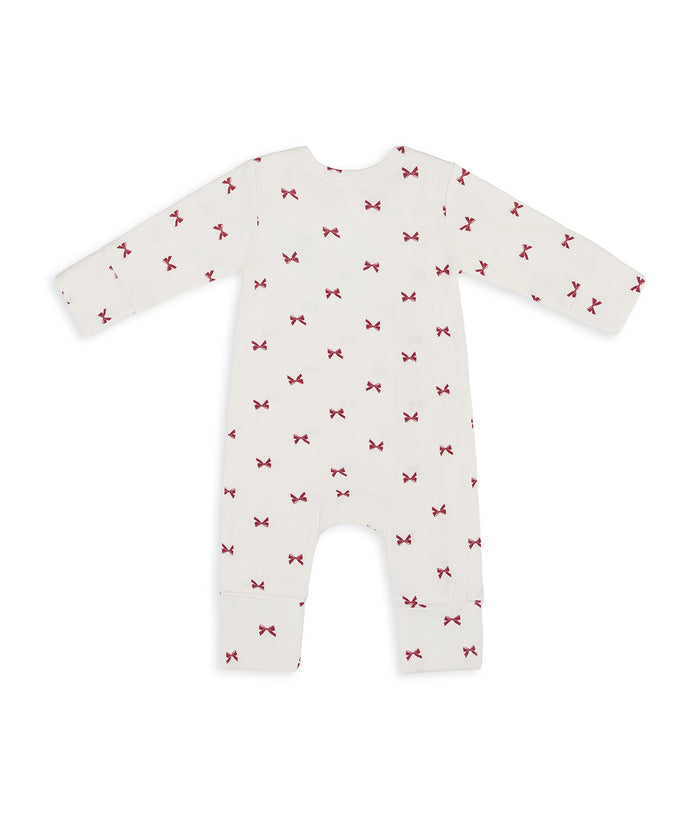 Babygrow Viscose from Bamboo Cream Bows