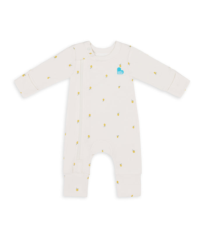 Babygrow Viscose from Bamboo Cream Lemons