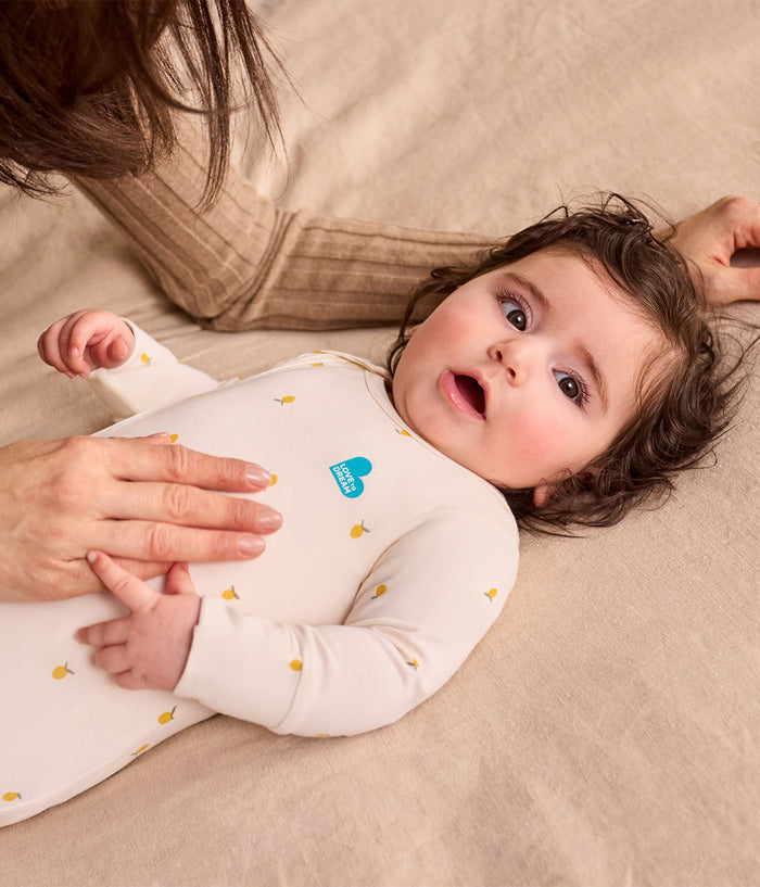 Babygrow Viscose from Bamboo Cream Lemons