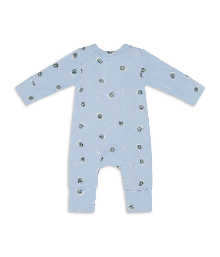 Babygrow Viscose from Bamboo Mist Blue Turtally
