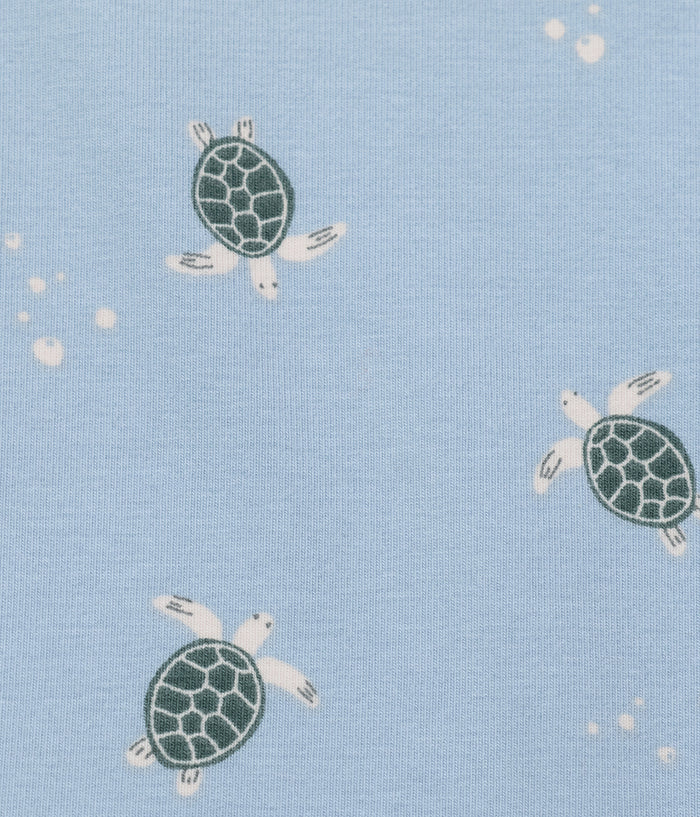 Babygrow Viscose from Bamboo Mist Blue Turtally