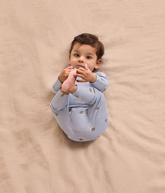 Babygrow Viscose from Bamboo Mist Blue Turtally
