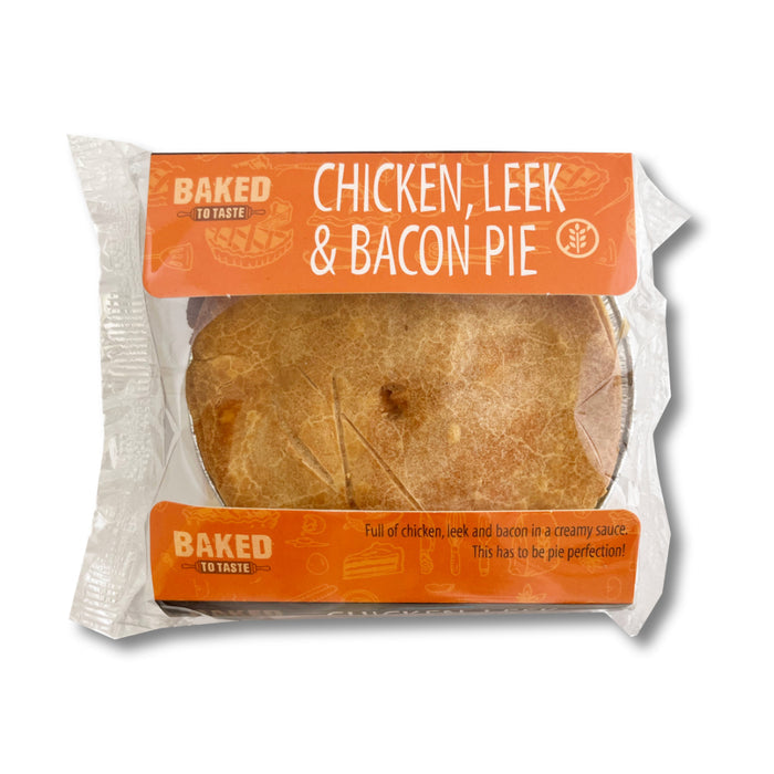 Gluten Free Chicken Leek & Bacon Pie 247g