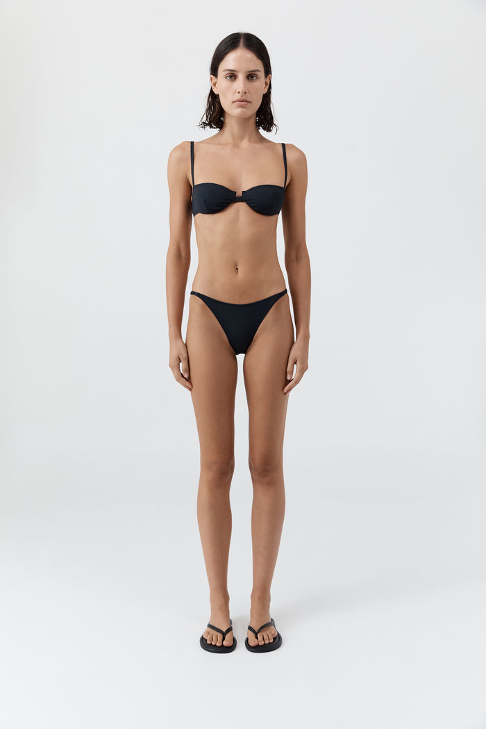 Balconette Bikini Top - Black