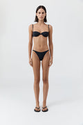 Balconette Bikini Top - Black