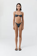 Balconette Bikini Top - Graphite