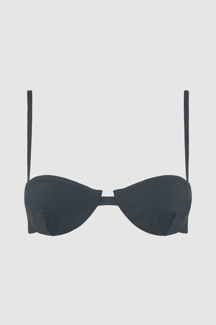 Balconette Bikini Top - Graphite