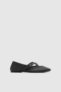 Ballerina Flat - Black
