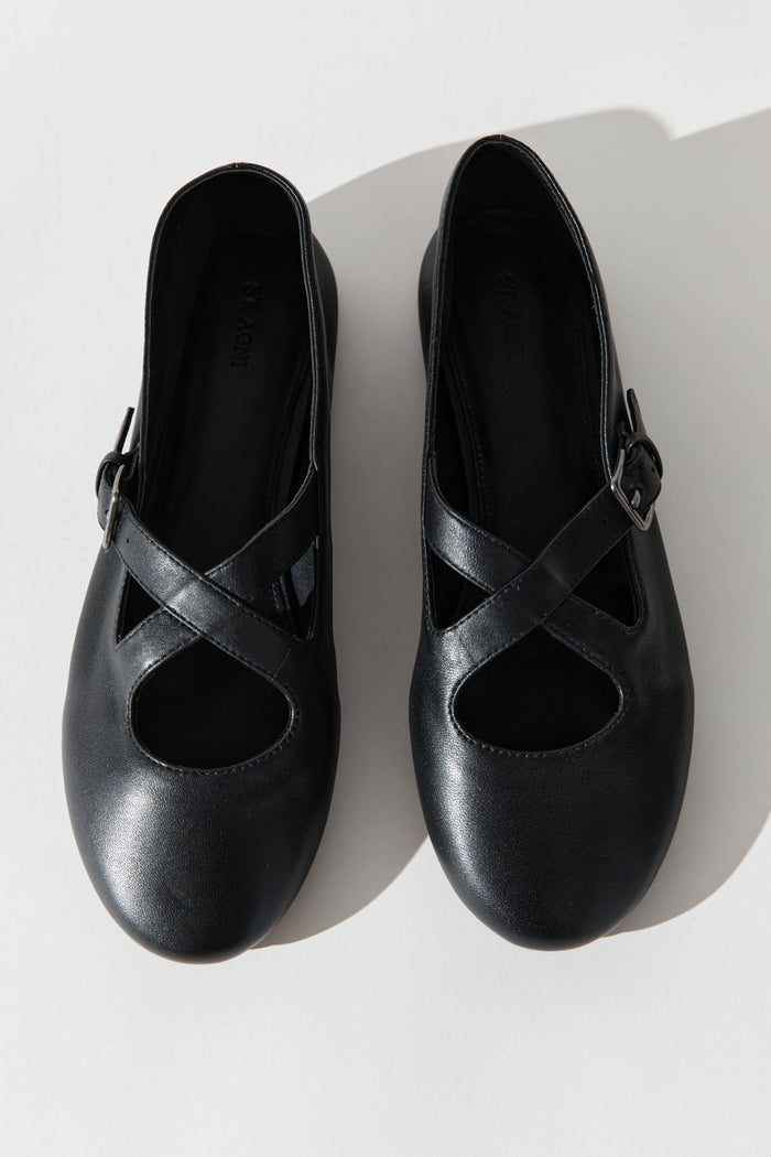 Ballerina Flat - Black