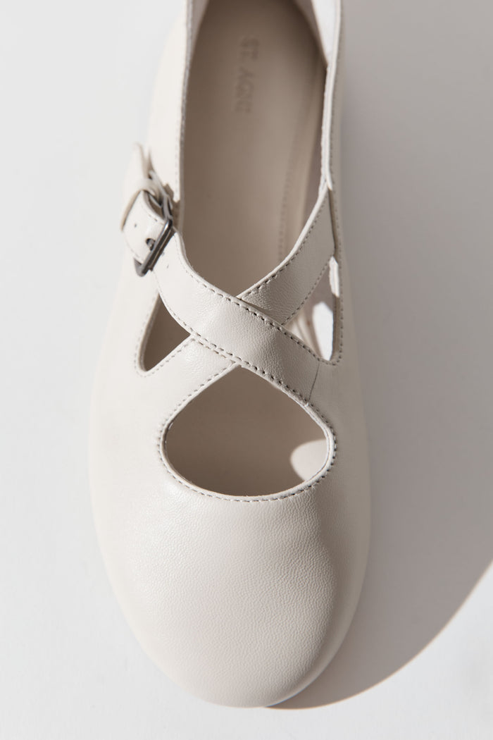 Ballerina Flat - Off White