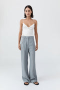 Ballerina Wrap Knit Top - Off White