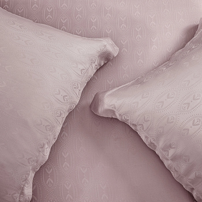 Bamboo Jacquard Medallion Bedding Set