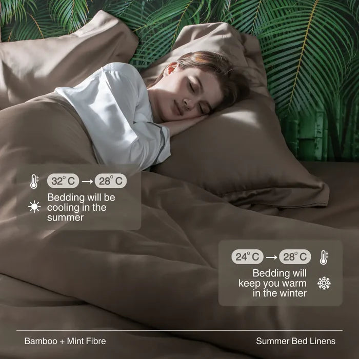 Bamboo Mint Bedding Collection