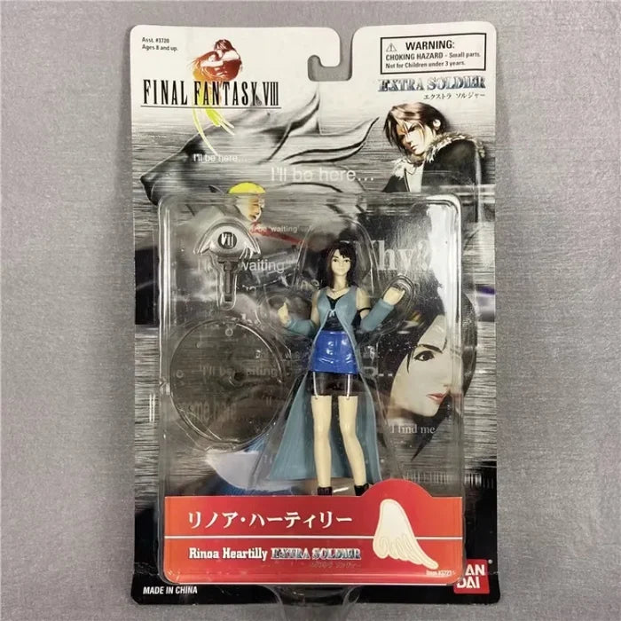 BANDAI Final FantasyVIII Rinoa Heartilly Collection Ornament GACHA Action Figures Model Kids Toy