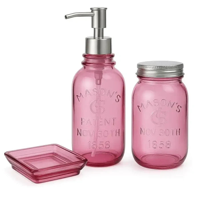 Bathroom Set 3pc / BR 922 WINE