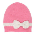Bebe Pink Beanie w/ Knit Bow - Sweet Thing Baby & Childrens Wear