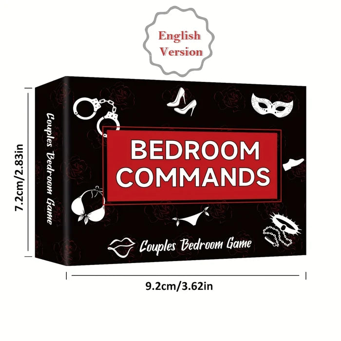 Bedroom Card Game for Couples; 108 PCS Adult Card Game; Couple Gift for Date Nights, Valentine's Day