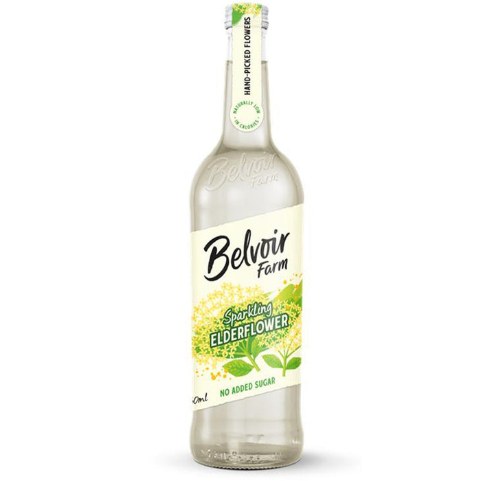 Belvoir Farm Sparkling No Added Sugar Elderflower 750ml