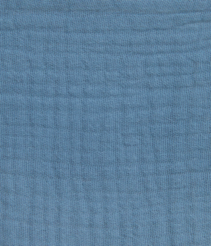 Bib 2 Pack Muslin Storm Blue Rocket