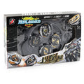 Black Limited Color Gyro 4PCS Spinning Top Toys Set