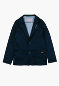 Boboli Boys Satin Blazer- Navy