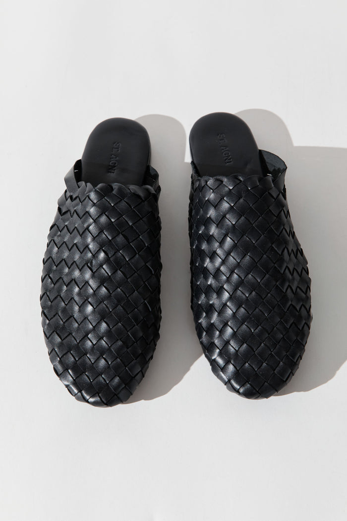 Bunto Woven Loafer - Black