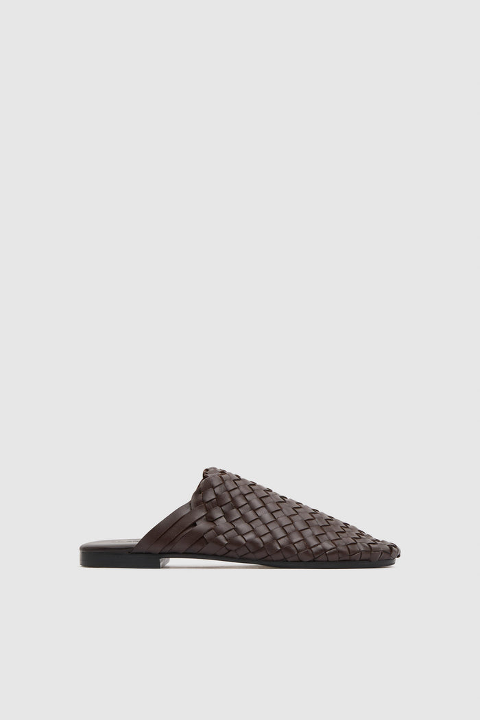 Bunto Woven Loafer - Chocolate