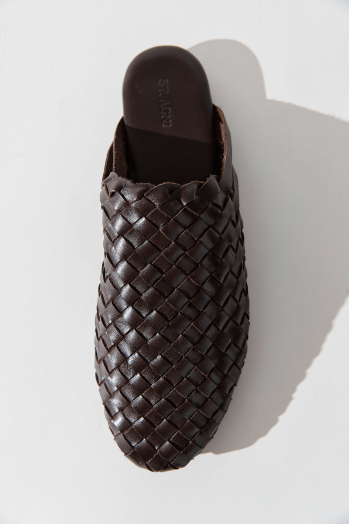 Bunto Woven Loafer - Chocolate