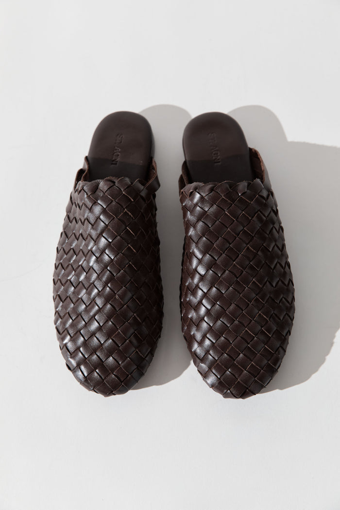 Bunto Woven Loafer - Chocolate