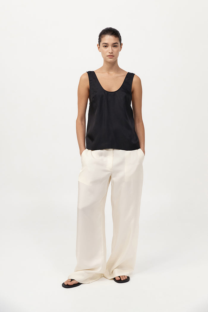 Jordan Button Up Top - Black