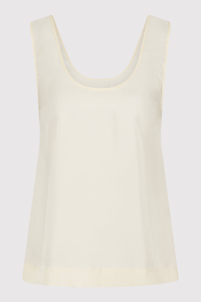 Jordan Button Up Top - Milk