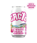 Cacto White Peach & Prickly Pear - Low Sugar Soda 330ml