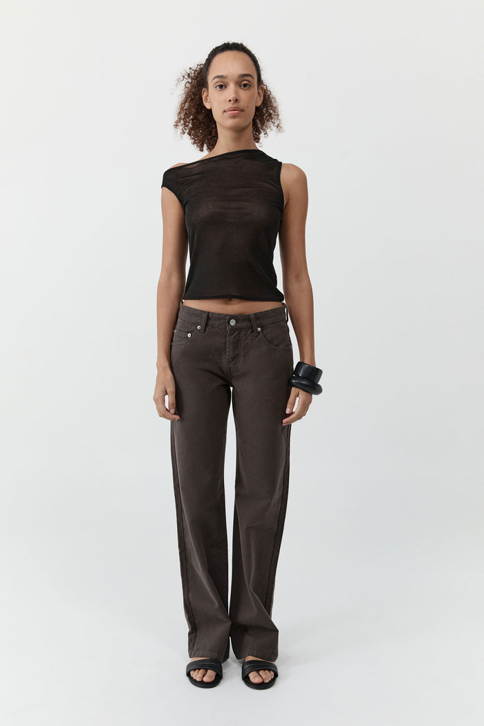 Canvas 90s Low Rise Jeans - Ash