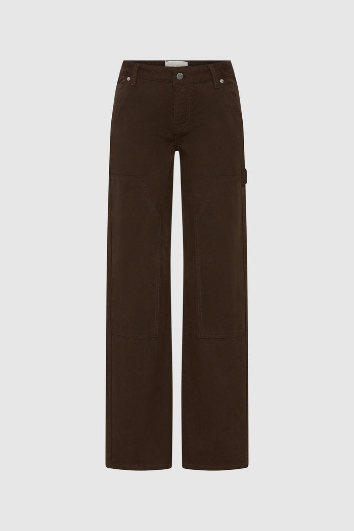 Canvas Carpenter Jeans - Bark