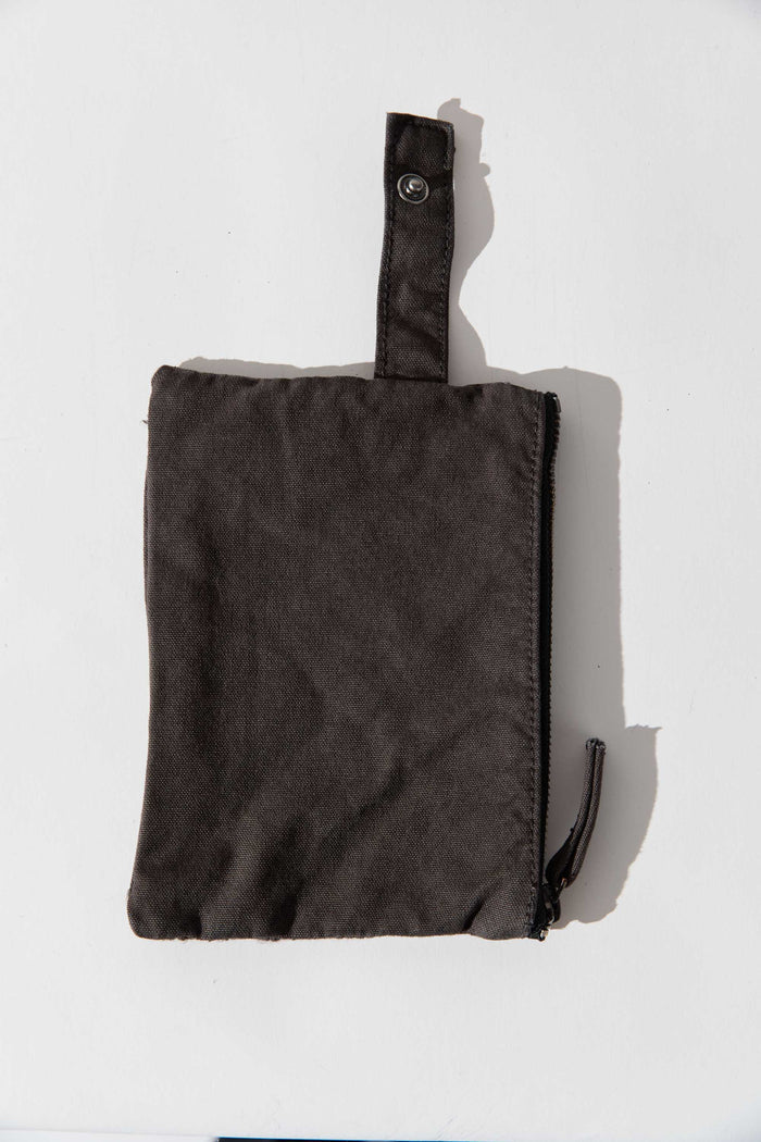 Canvas Large Crossbody Bag - Ash