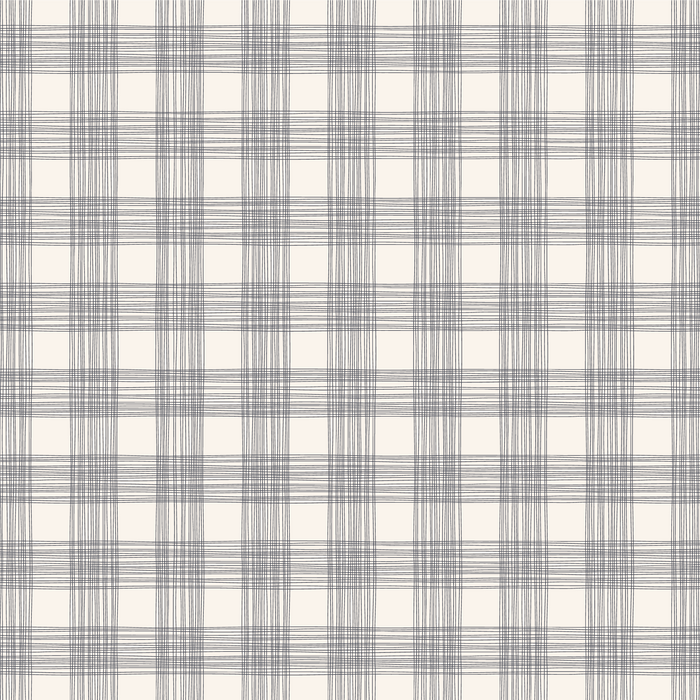Closeup of Office Wall featuring Ayara's Checked Marks Peel and Stick, Removable Wallpaper in Navy