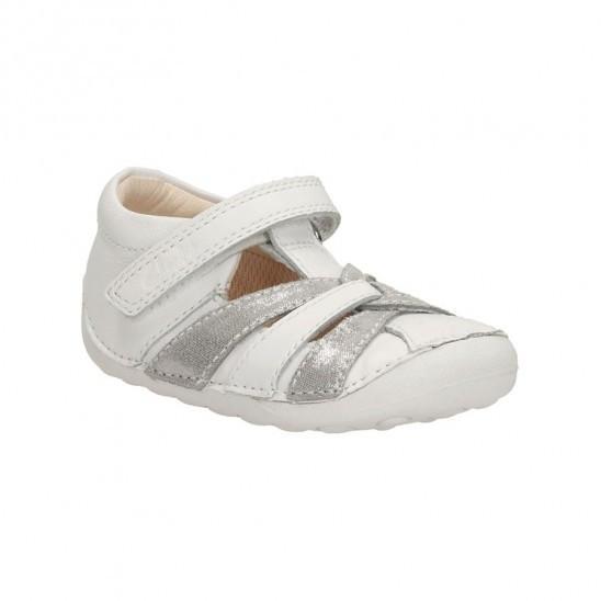 Clarks Little Mae Shoe in Metallic Combi - Sweet Thing Baby & Childrens Wear