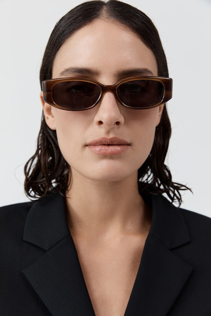 Clasico Sunglasses - Tortoiseshell/Grey
