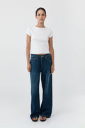 Classic Mid Rise Jeans - Dark Indigo