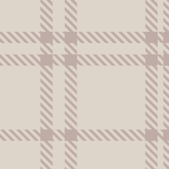 Classic Plaid Wallpaper - Taupe