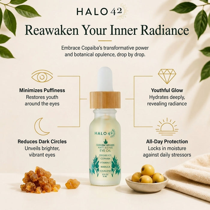 Copaiba-Infused Anti-Aging Eye Oil