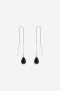 Cusp Onyx Earrings - By Nina Gordon