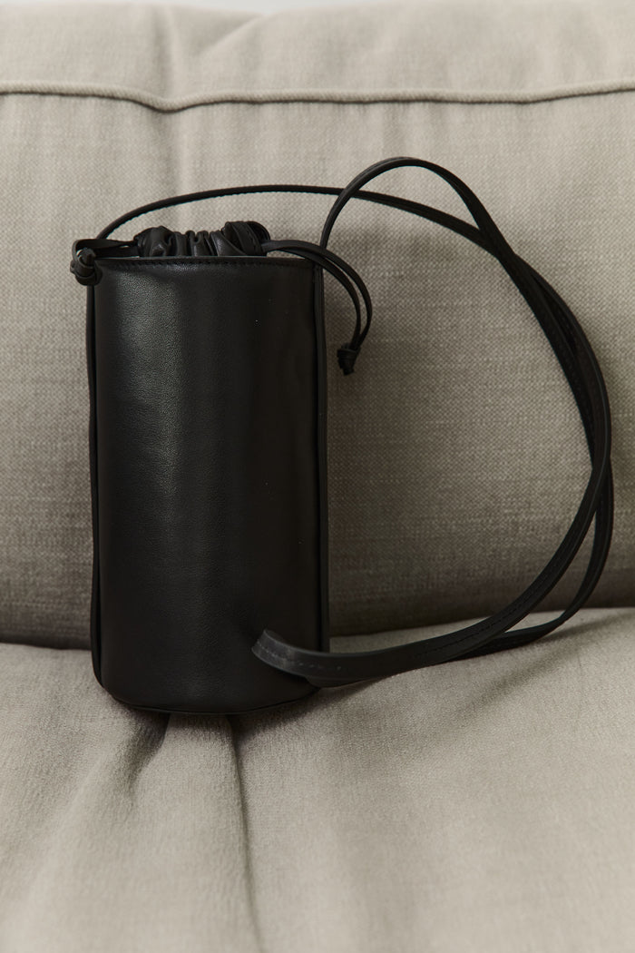 Cylinder Sling Bag - Black
