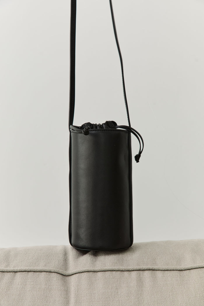 Cylinder Sling Bag - Black