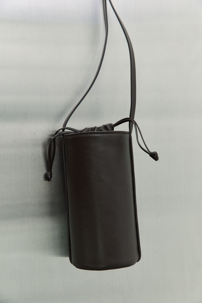 Cylinder Sling Bag - Coffee