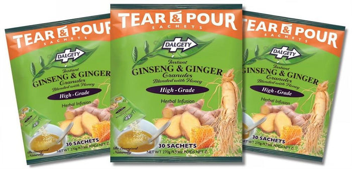 Dalgety Instant Ginseng & Ginger Tea 30 Sachets