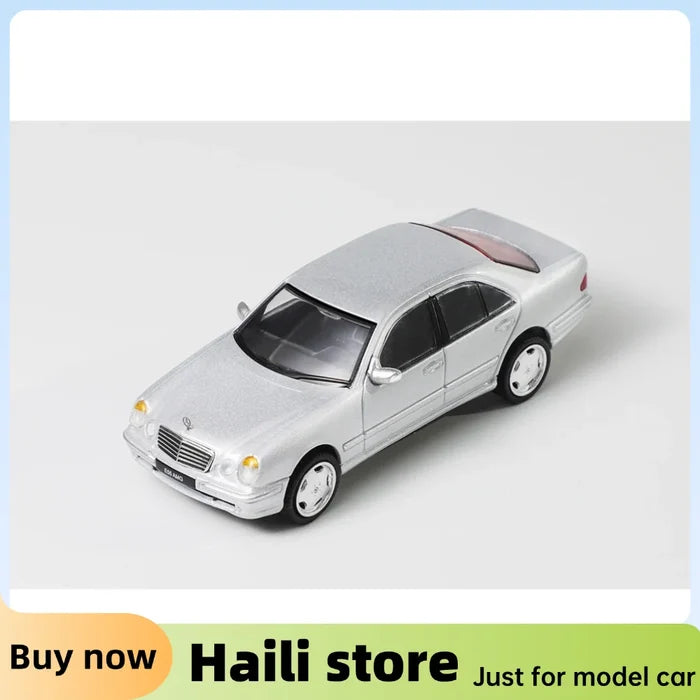 DCT 1/64 E55 AMG Alloy Model Coupe Car Left Rudder  Vehicle Diecast Car Collection Toy Station Vehicle
